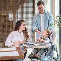 Столче за хранене еко кожа Lorelli BELLISSIMO, GREEN-yEY3N.jpeg