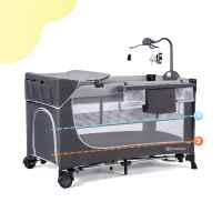 Бебешка кошара KinderKraft LEODY 2022 FULL с аксесоари, Сива-yHP3o.jpeg