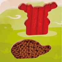 Дървен пъзел Hape, Пипни и разпознай, Горски животни, 6 части-yO9dC.jpeg