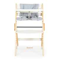 Дървено столче за хранене Cangaroo Caramel, бяло-yZBAQ.jpeg