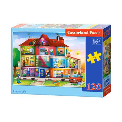 Пъзел Castorland, House Life 120 части
