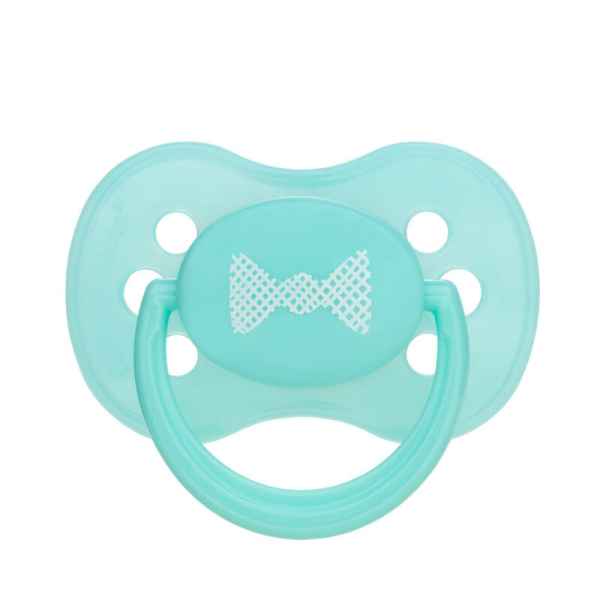 Силиконова залъгалка със симетрична форма Canpol Pastelove 6-18м, тюркоаз-ykHxb.jpg