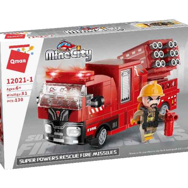 Конструктор Qman, Mine City, Спасителен багер, 176 части-ynigV.jpeg