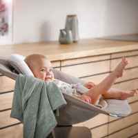 Шезлонг за столче за хранене 2в1 Hauck Alpha+ Bouncer, Deluxe sand-yrE9m.jpeg