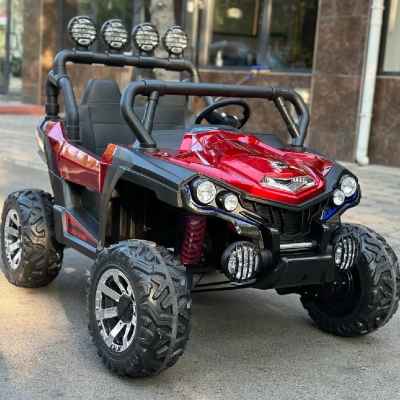 Акумулаторен джип JJ UTV 4x4, двуместен червен