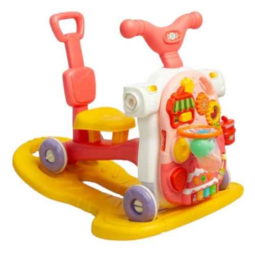 Играчка за прохождане 5в1 Moni Toys Modo-HE0813, pink