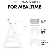 Дървено столче за хранене Hauck Alpha+, white-zDkDc.jpeg