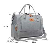 Чанта за аксесоари Cangaroo Jossie, сива-zF8dp.jpg