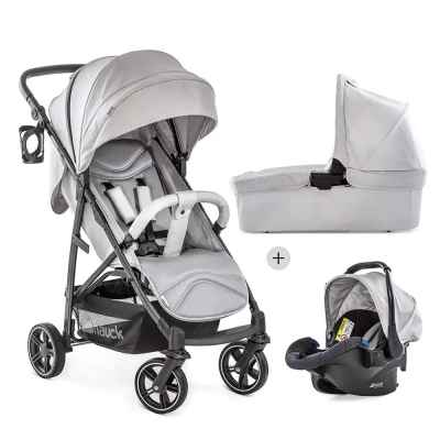 Комбинирана бебешка количка 3в1 Hauck Rapid 4S Plus, Lunar/Stone