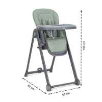 Столче за хранене Lorelli, Party, Grey leather-zSXUI.jpeg