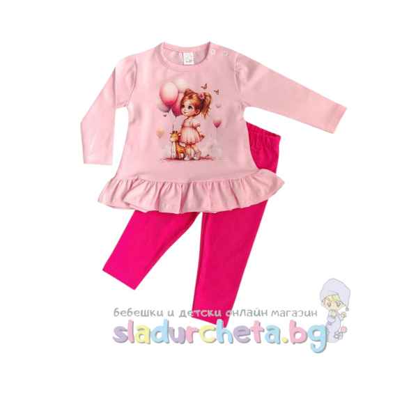 Комплект от 2 части Светли - туника и клин, розов/циклама-zSds2.jpeg