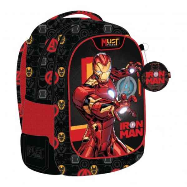 Ученическа раница Must, Iron man-zZX6W.jpeg