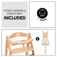 Дървено столче за хранене Hauck Arketa Beech, с Play Tray основа за играчки-zbTXj.jpeg