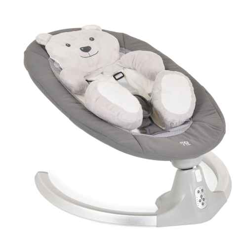 Бебешка eлектрическа люлка Moni Ari bear, сива