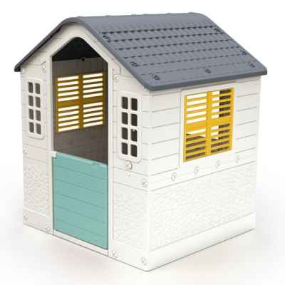 Детска къщичка DOLU Пастел, с вратичка за домашен любимец