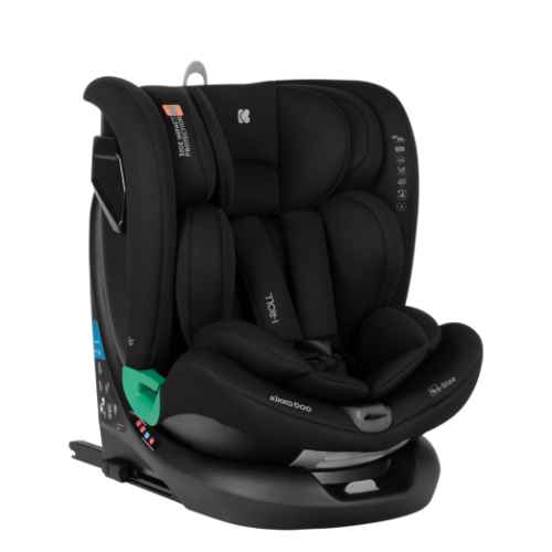 Столче за кола Kikka Boo i-Roll i-size, Black РАЗПРОДАЖБА