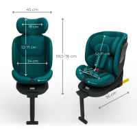 Столче за кола KinderKraft I-360 2 Plus, зелено-zp0EA.jpeg