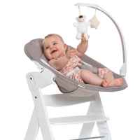 Шезлонг за столче за хранене 2в1 Hauck Alpha+ Bouncer, Deluxe sand-zvAiI.jpeg